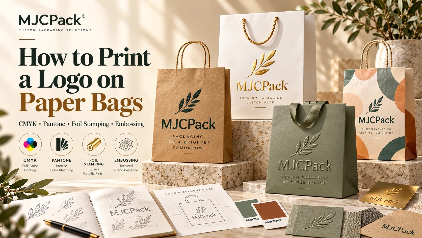 How to Print a Logo on Paper Bags